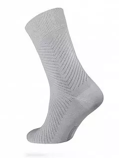 Облегающие носки из тонкого хлопка Conte DTНсм7с23сп010 010_Серый